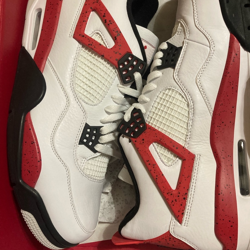 Jordan 4 Red Cement
